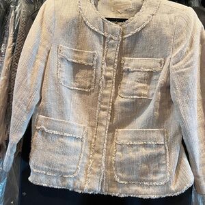 Michael Kors Linen Jacket, Cropped, Size Small